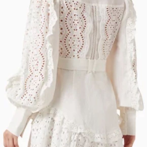 Saint Armont Lulu Broderie shirt mini dresss Size smalll.NWT - Picture 3 of 14